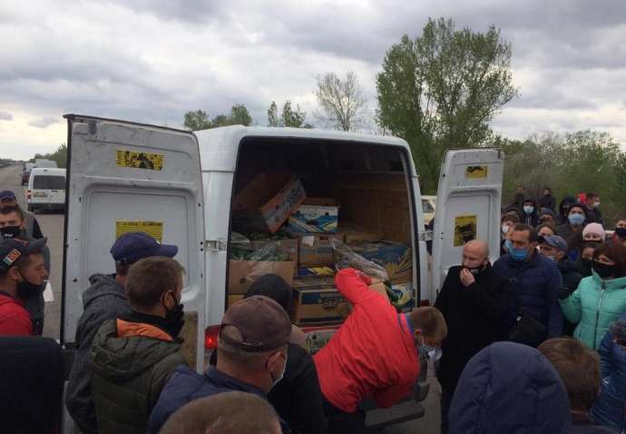 На Херсонщині пройшла акція проти закриття ринків