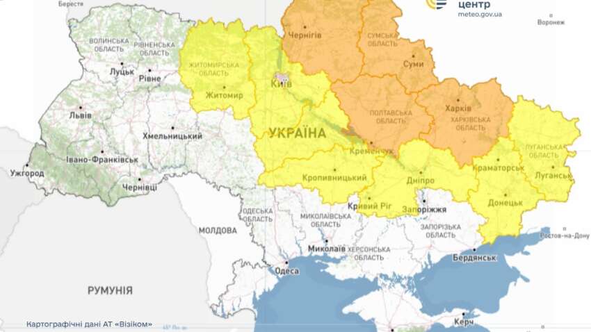 Укргидрометцентр предупреждает: в Украину возвращаются опасные весенние заморозки