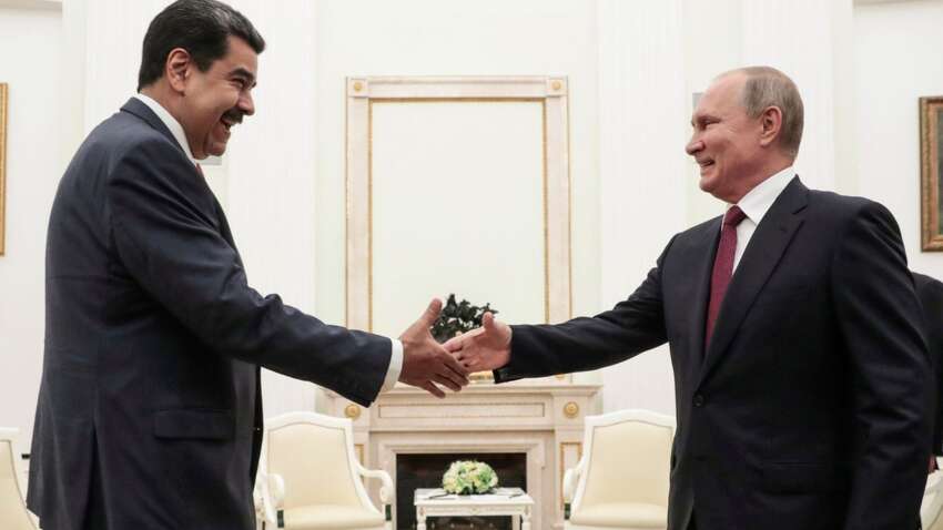 Диктатор Венесуели просить у Путіна військової допомоги: чого він боїться Диктатор Венесуели просить у Путіна військової допомоги: чого він боїться