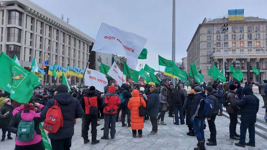 Митинг ФЛП под парламентом: скольких митингующих задержали и что говорят в полиции