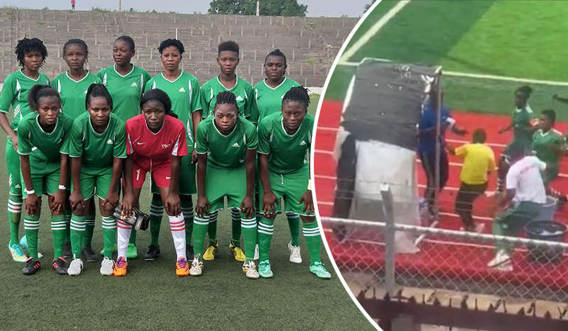 Футболістки агресивно накинулись та побили суддю матчу (ВІДЕО)