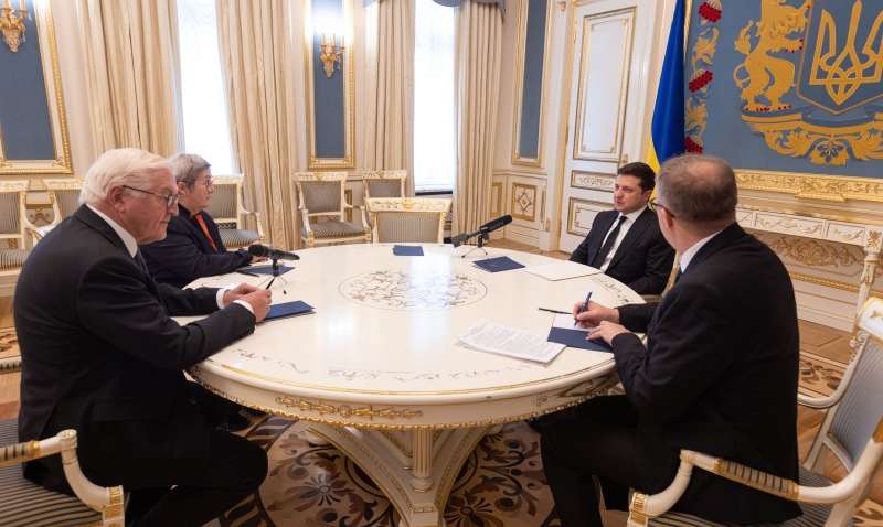 Зеленский встретился с Штайнмайером: о чем говорили Зеленский встретился с Штайнмайером: о чем говорили
