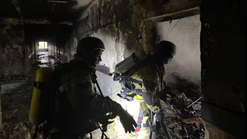 Погибли медсестра и пациент: в Киеве показали последствия удара по Институту кардиологии (ФОТО)