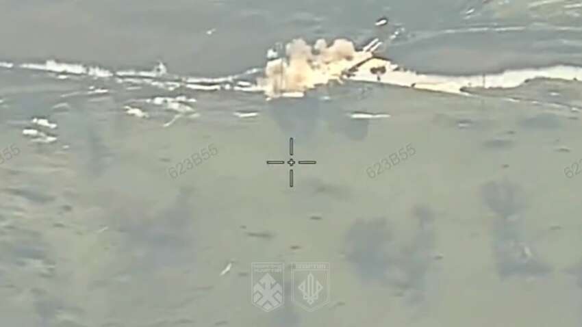 ЗСУ розбили вщент вантажівку з росіянами 