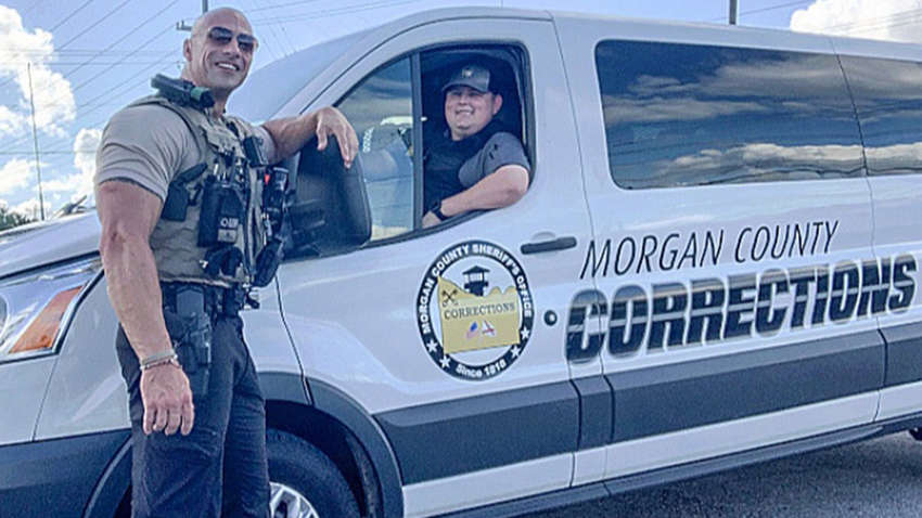 В США нашли двойника Дуэйна «Скалы» Джонсона (ФОТО)