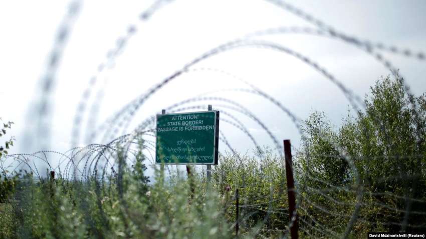 МЗС Грузії висловив протест Росії через затримання своїх громадян на кордоні з Південною Осетією