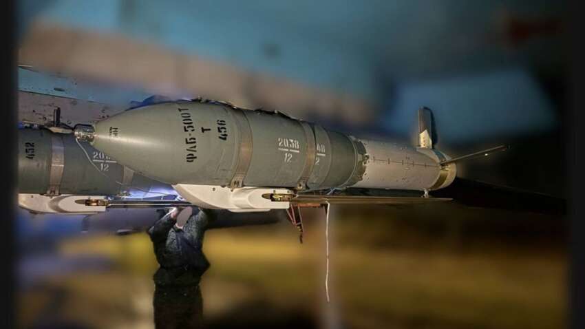 Росіяни опублікували фото нової модифікованої бомби, якою били по Дніпру і Полтаві