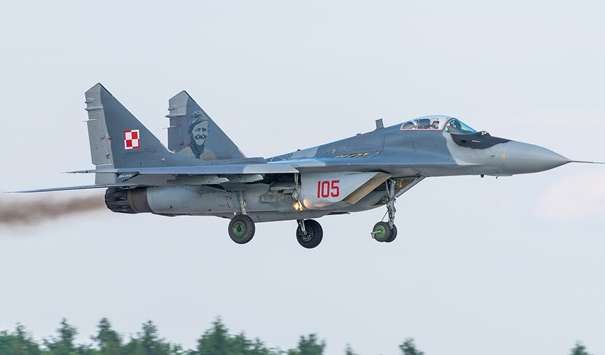 Польща підняла в небо авіацію через наближення російських ракет Польща підняла в небо авіацію через наближення російських ракет