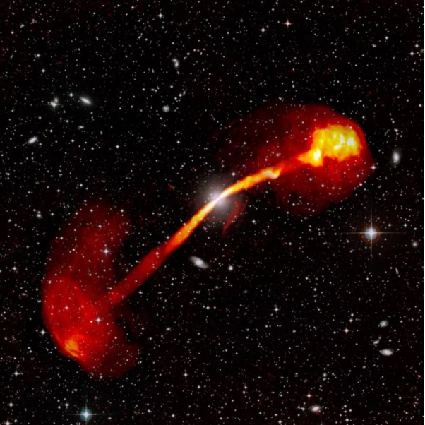 Вчені показали, як виглядає радіогалактика з чорною дірою в центрі (ФОТО) - фото 2
