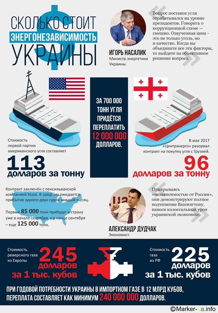 Сколько стоит энергетическая независимость Украины