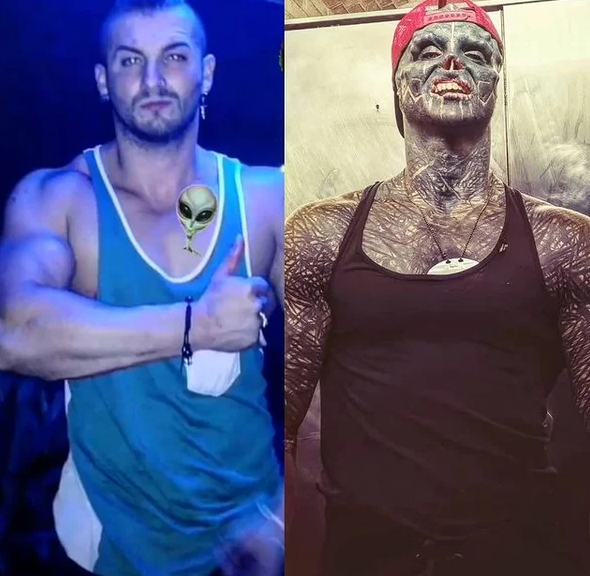 Чоловік відрізав собі губу, ніс та вуха: усе заради того, щоб виглядати, як інопланетянин (ФОТО) - фото 2