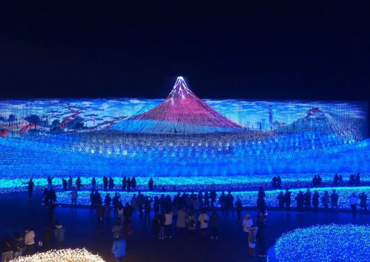 Это можно увидеть только в Японии: что такое фестиваль света Набана-но Сато (ФОТО) - фото 2