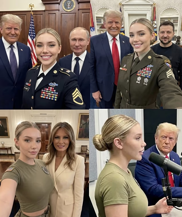 Популярная военная инфлюэнсерша и фанатка Трампа оказалась ИИ-моделью - фото 2 Популярная военная инфлюэнсерша и фанатка Трампа оказалась ИИ-моделью - фото 2