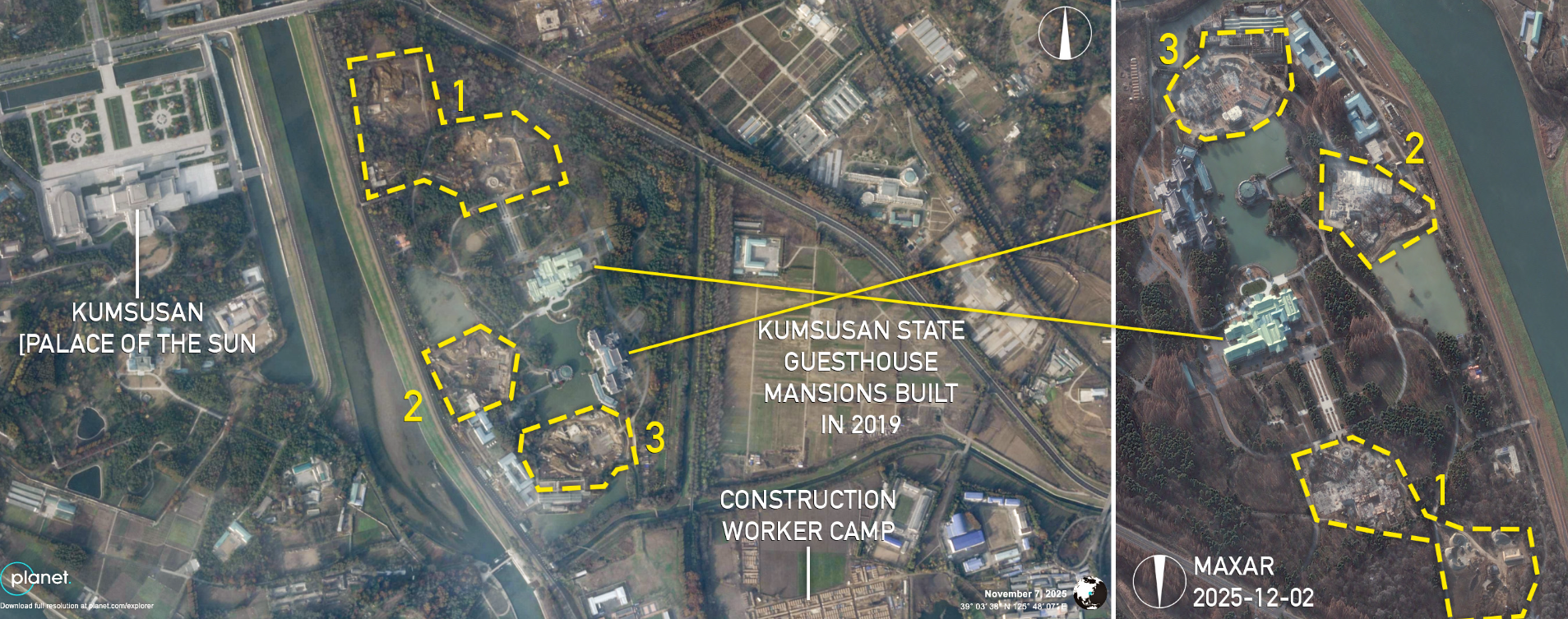 Невже готується тікати: Путіну терміново будують елітний особняк у Північній Кореї (ФОТО) - фото 2 Невже готується тікати: Путіну терміново будують елітний особняк у Північній Кореї (ФОТО) - фото 2