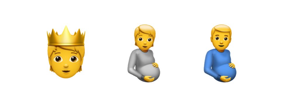 Apple добавила ряд новых эмодзи и среди них - беременного мужчину: подробнее о новинках  - фото 3