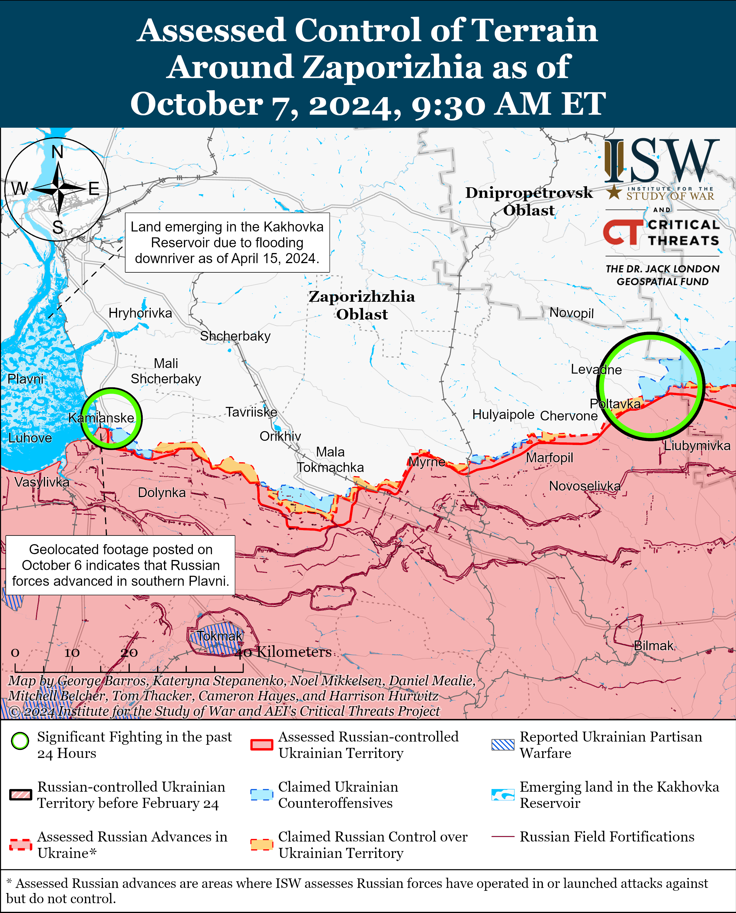 Войска РФ продвинулись сразу в трех областях Украины: карты ISW - фото 5