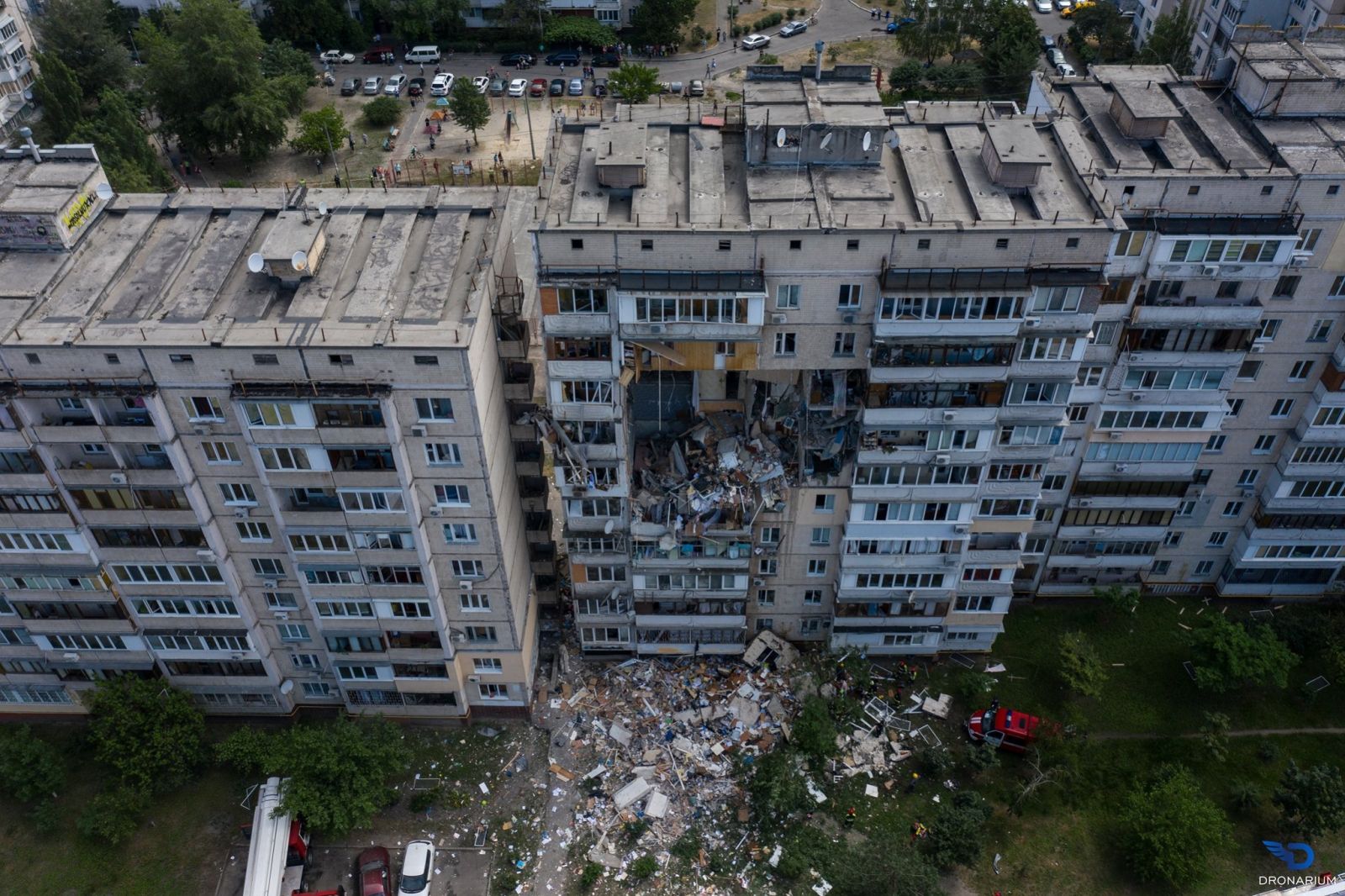 Взрыв газа на Позняках: спасатели не исключают дальнейшее разрушение дома |  Комментарии Украина