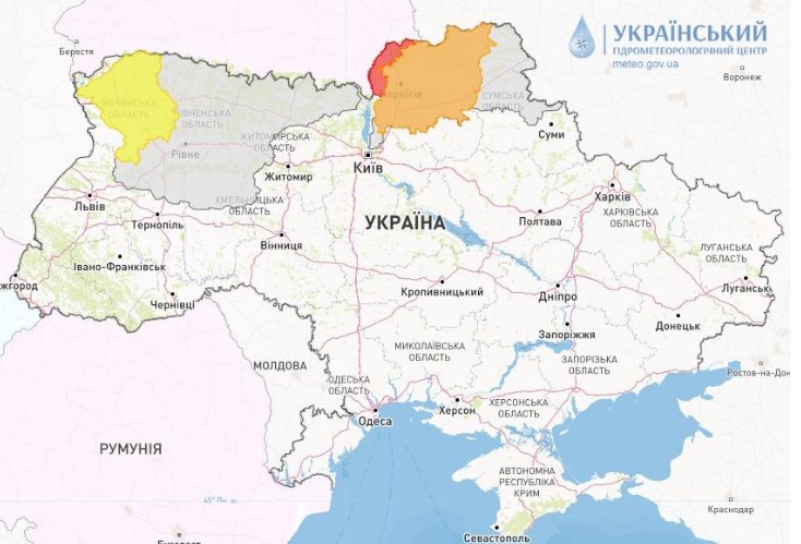 Синоптики предупреждают о наводнении в некоторых регионах Украины: объявлен красный уровень опасности - фото 2