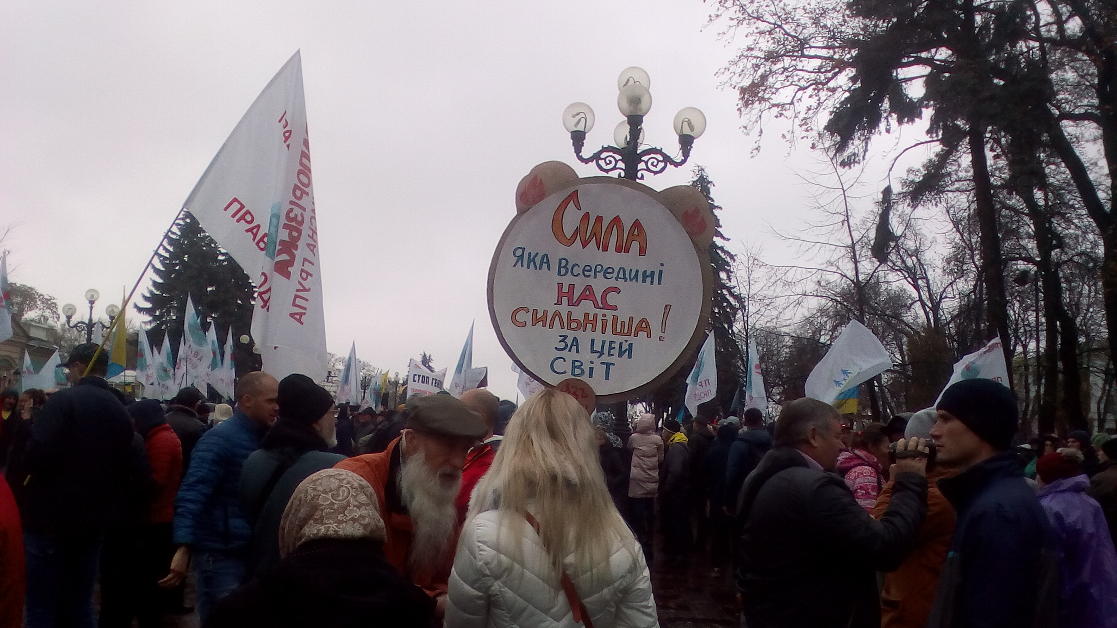 «Мы – не антивакцинаторы»: что происходило на протестных акциях в Киеве (ФОТОРЕПОРТАЖ) - фото 4