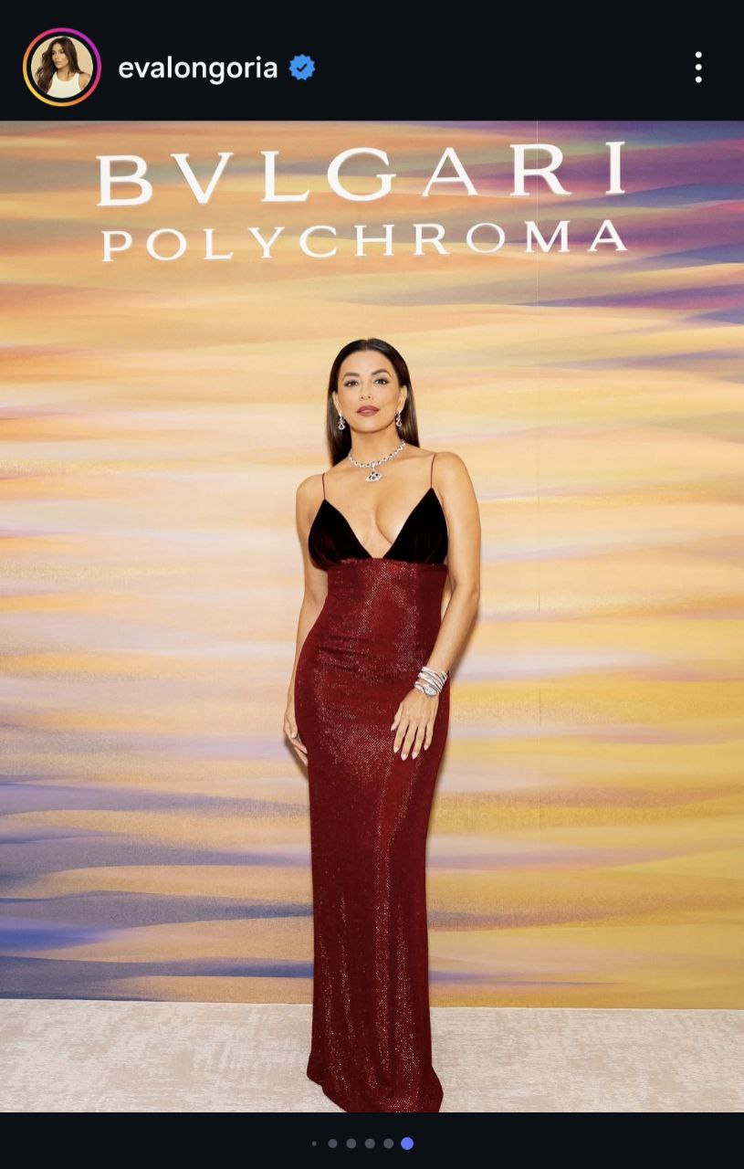 Ева Лонгория поразила поклонников откровенным красным платьем (ФОТО) - фото 2