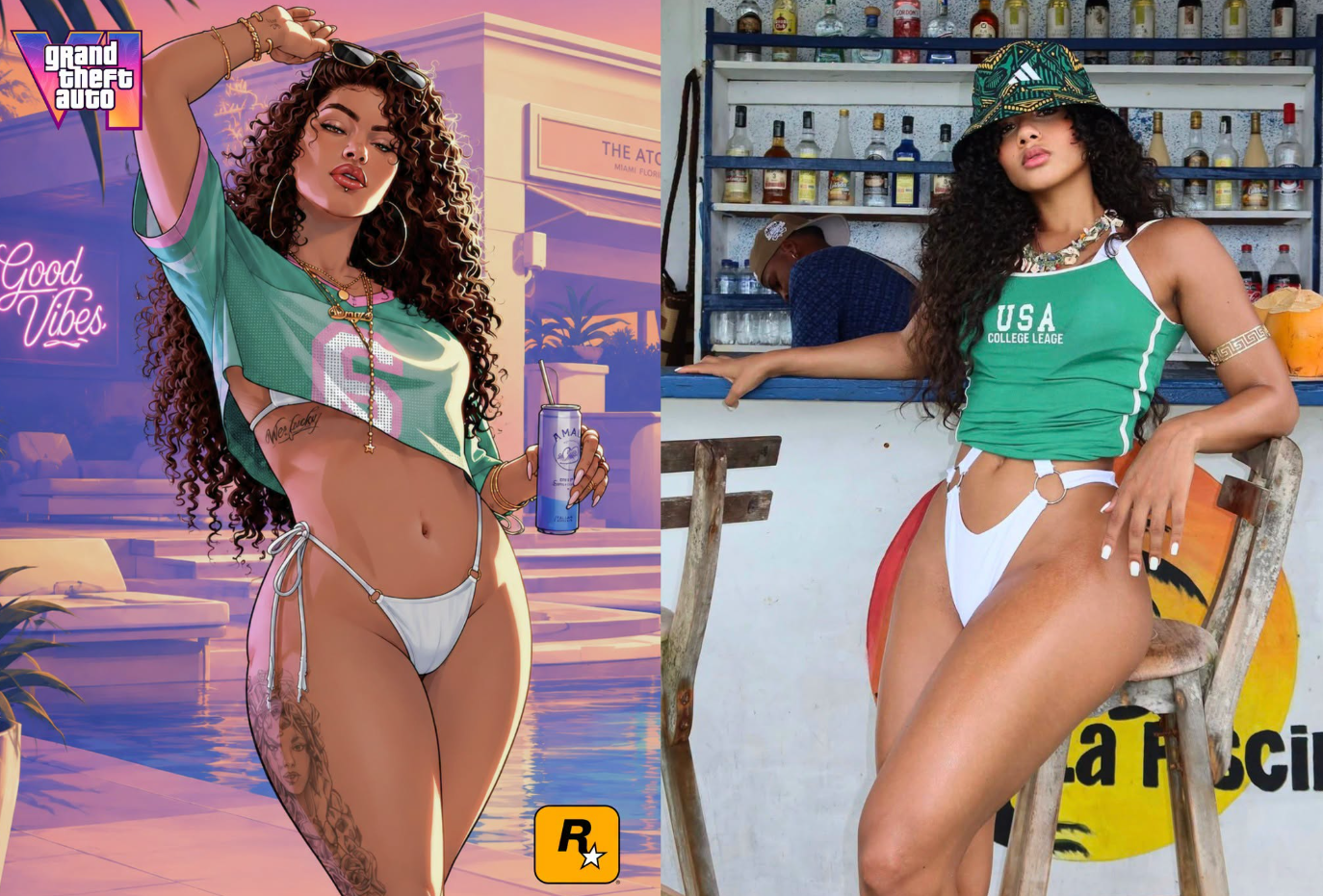 Геймеры нашли девушку с обложки GTA 6 в реальной жизни: как выглядит (ФОТО) - фото 2 Геймеры нашли девушку с обложки GTA 6 в реальной жизни: как выглядит (ФОТО) - фото 2