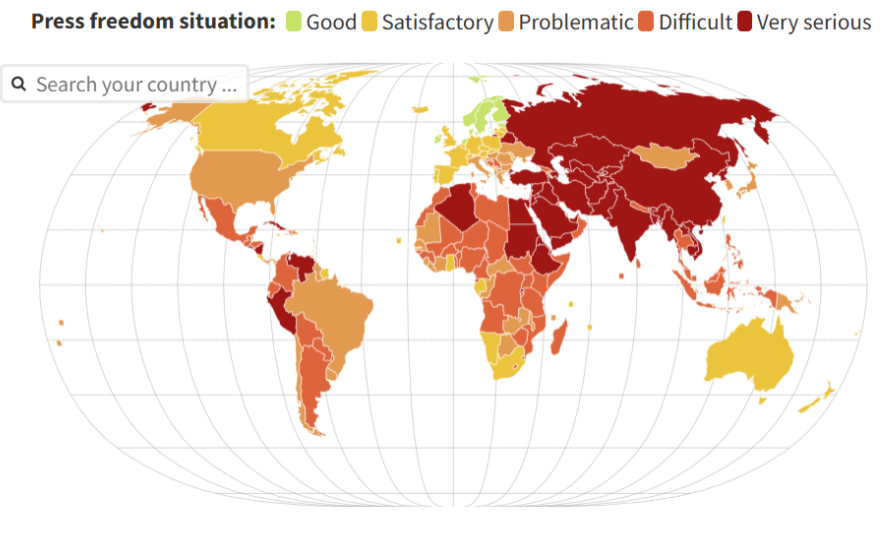 Рейтинг свободи преси 2026: як змінилася позиція України  - фото 2