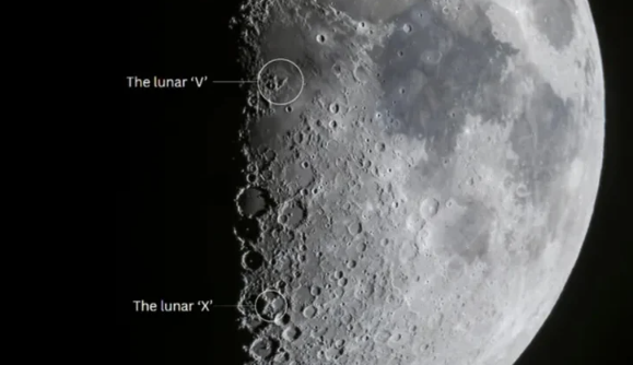 На Місяці з’являться гігантські літери X і V: коли і як побачити унікальне явище - фото 2 На Місяці з’являться гігантські літери X і V: коли і як побачити унікальне явище - фото 2