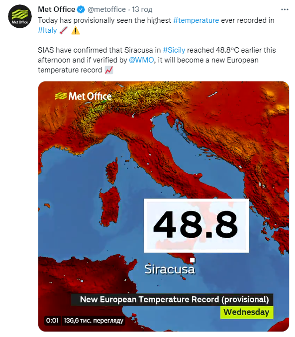 Температура в Италии побила рекорд Европы: жарче, чем в Африке - фото 2