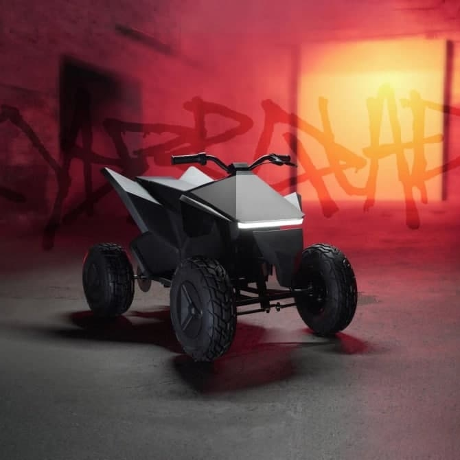 Tesla выпустила детский квадроцикл Cyberquad: как он выглядит и сколько стоит - фото 2