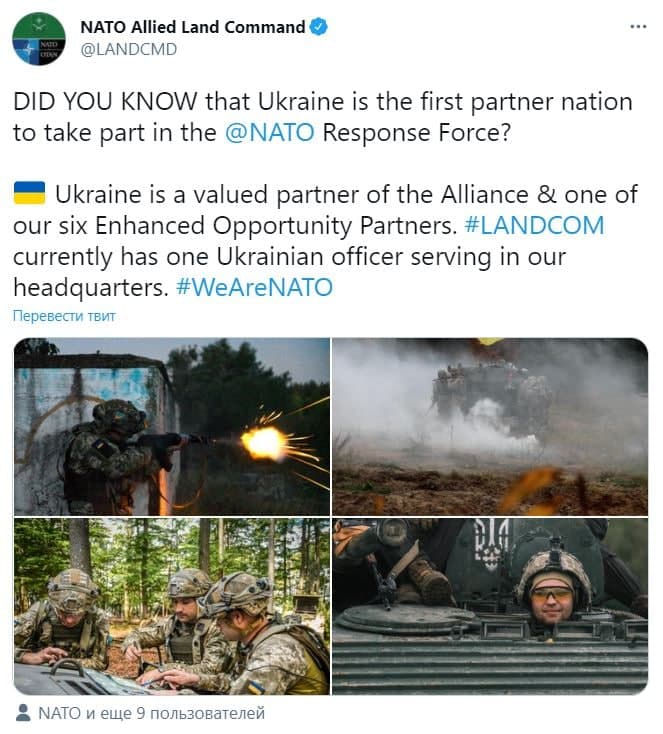 Соцсети НАТО впервые ”заговорили” на украинском языке: подробности - фото 3