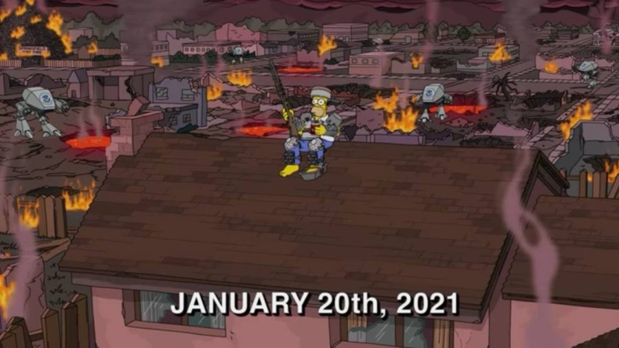 Хоть бы не сбылось: люди пришли в ужас от 2021 года, показанного в «Симпсонах» - фото 2