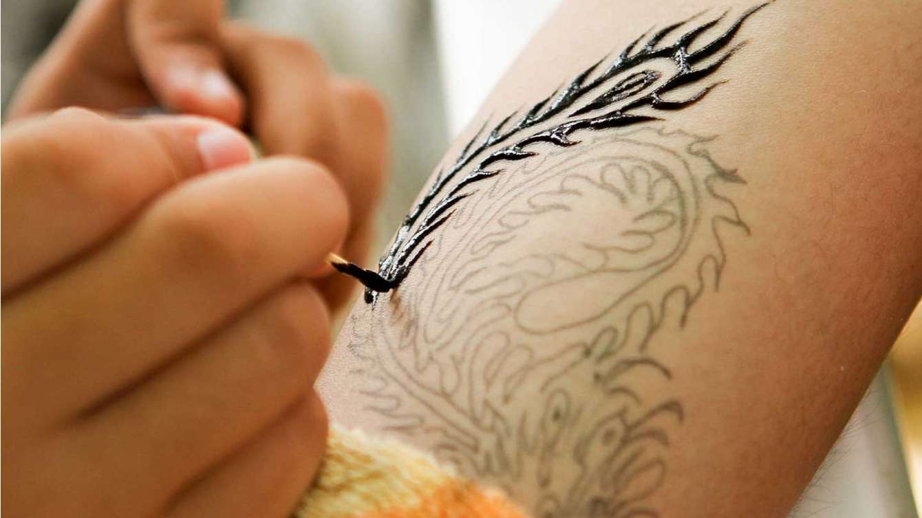 Временные Татуировки ручкой