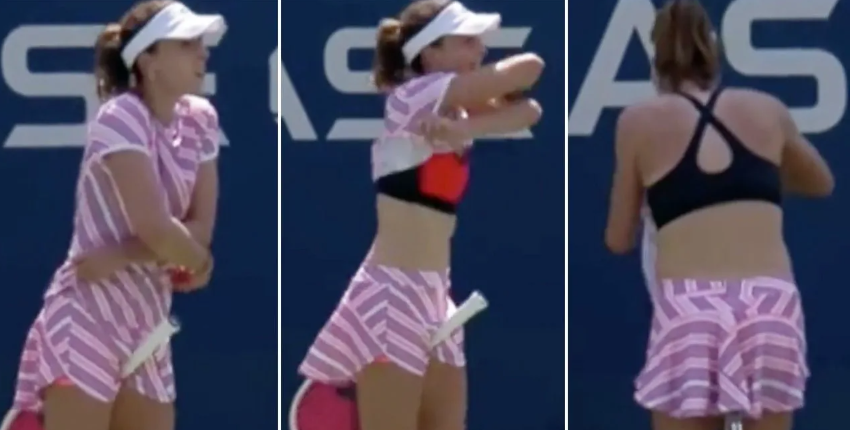 Відома тенісистка роздяглася просто на корті під час матчу: відео зібрало 6 млн переглядів - фото 2