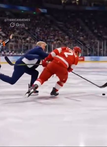 «Трамп у складі збірної»: Президент США відсвяткував тріумф над Канадою ШІ-відео зі своєю участю - фото 2