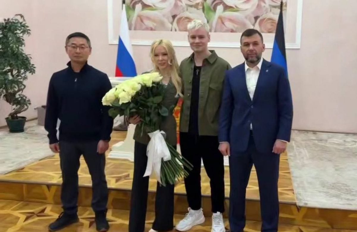 В окупованому Донецьку улюблений співак Кремля одружився з колишньою пасією Путіна (ВІДЕО)  - фото 2