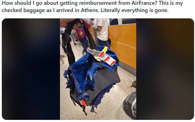 Вместо своего багажа турист в аэропорту получил растерзанную сумку: как избежать подобных случаев - фото 2