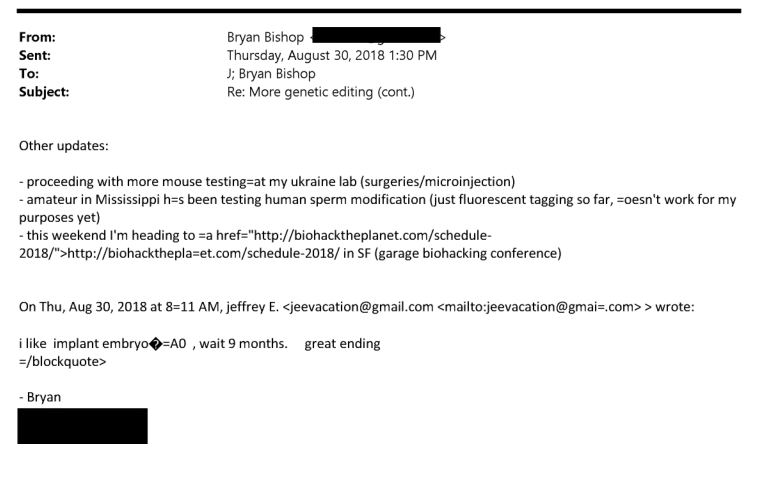 Файлы Эпштейна показали эксперименты в Украине: клонирования человека и создания супердетей - фото 2