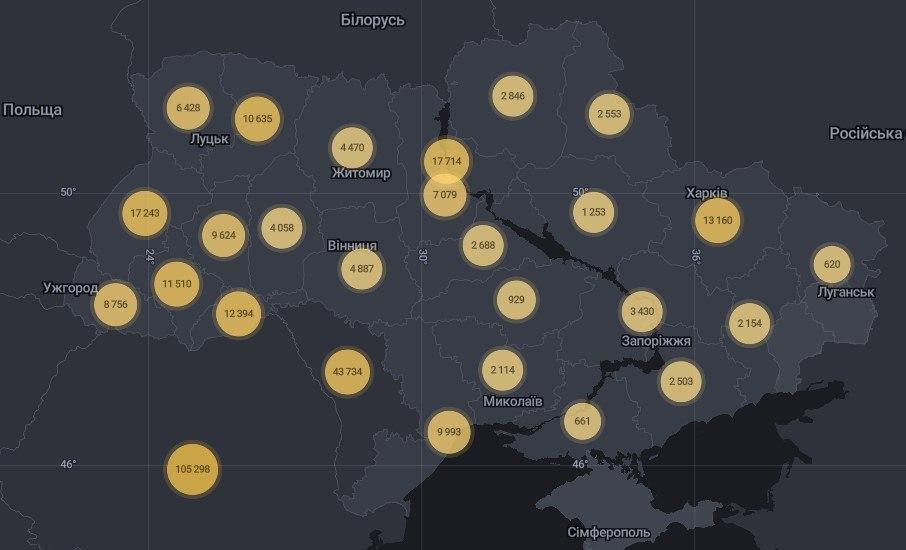 Де в Україні заражаються коронавірусом найчастіше (карта) - фото 2