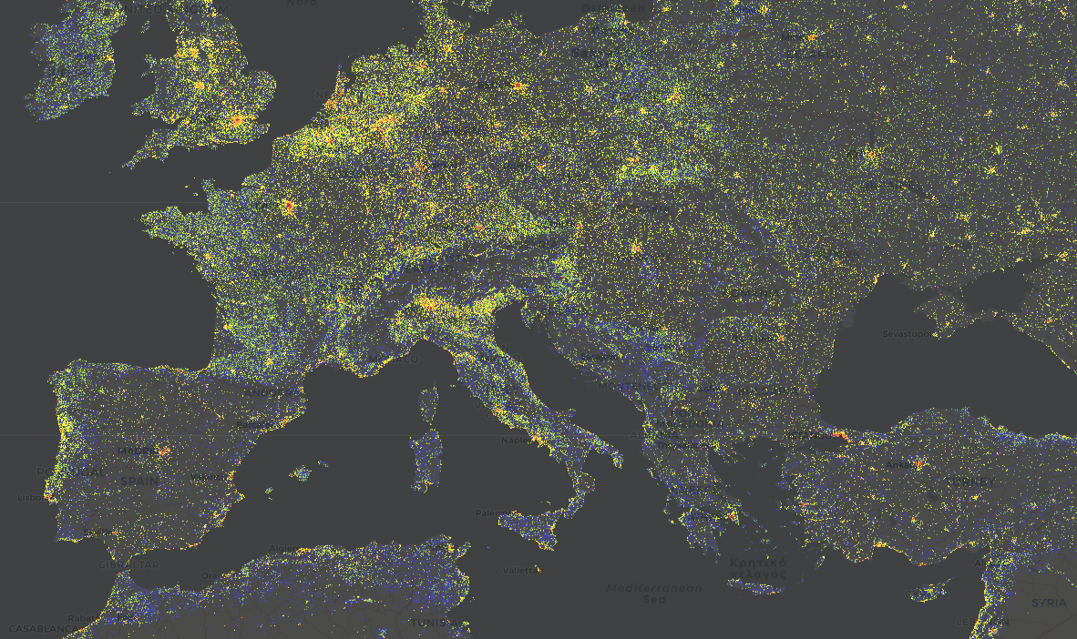 Вчені створили інтерактивну карту всіх 2,75 мільярда будівель на Землі: можна знайти свій дім - фото 2 Вчені створили інтерактивну карту всіх 2,75 мільярда будівель на Землі: можна знайти свій дім - фото 2