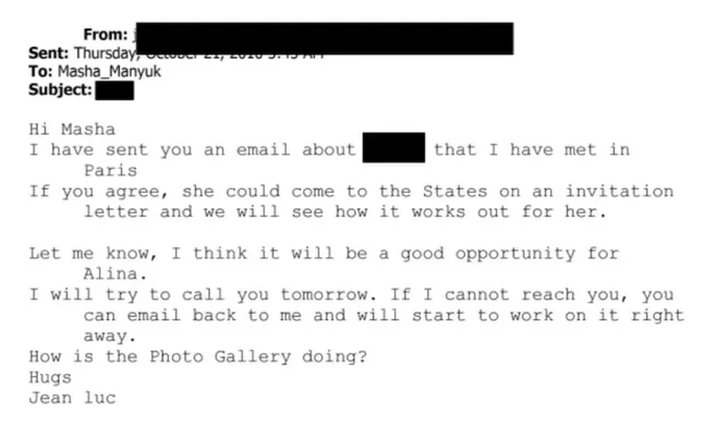 ”Я жертва насильства”: українська модель прокоментувала появу свого імені у файлах Епштейна - фото 2