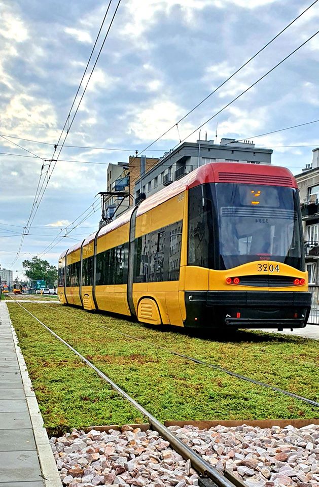 ФОТОФАКТ: у Польщі зазеленіли трамвайні колії - фото 3