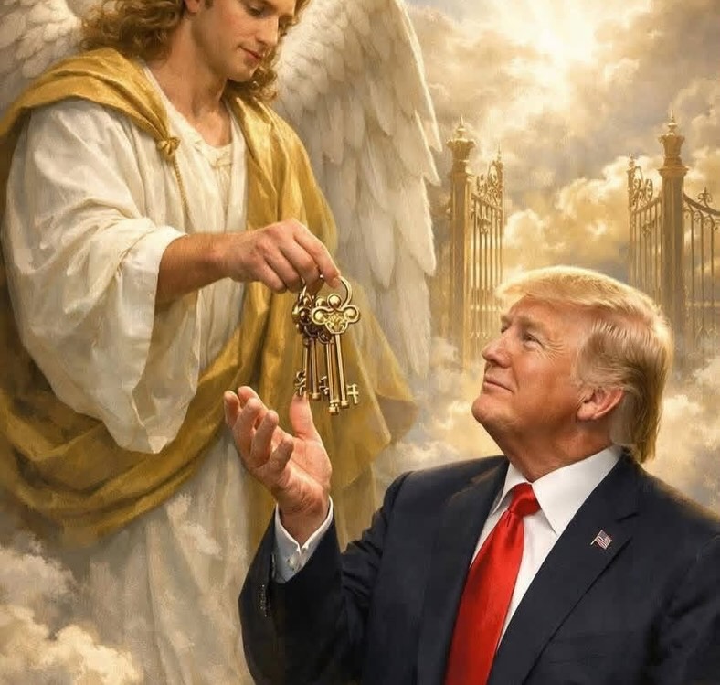 Світовий флешмоб: Трамп став героєм пародій після отримання медалі від лідерки венесуельської опозиції - фото 2 Світовий флешмоб: Трамп став героєм пародій після отримання медалі від лідерки венесуельської опозиції - фото 2