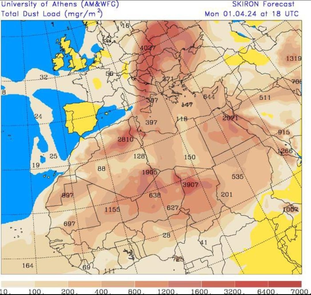 В Украину идет пылевое облако из Сахары: синоптики предупреждают об угрозе людям - фото 2
