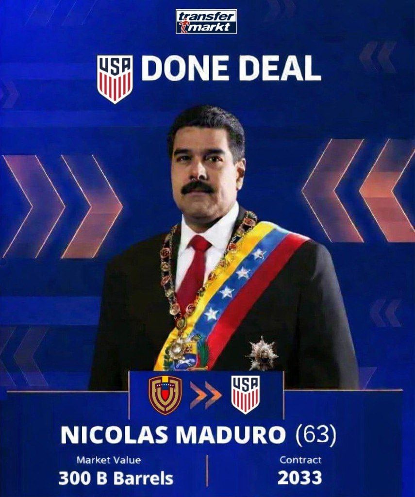 Соцсети взорвались мемами после заявления Трампа о задержании Николаса Мадуро - фото 2