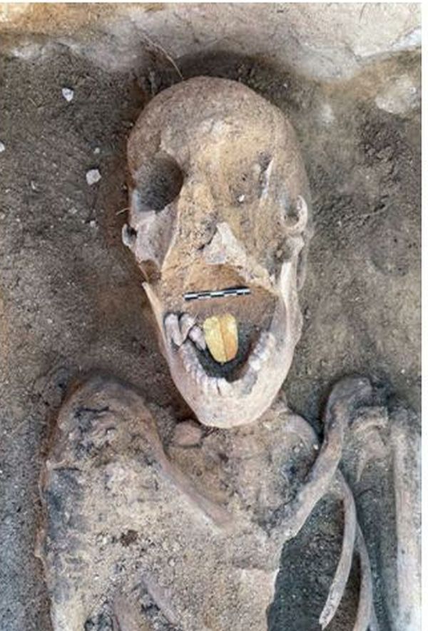  В Египте нашли мумию с золотым языком (Фото) - фото 2