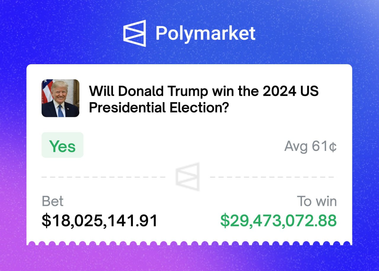 Невідомий поставив на перемогу Трампа 18 мільйонів доларів: скільки він виграв - фото 2