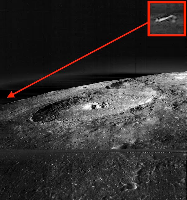 На снимке NASA с Луны заметили возможный корабль инопланетян (ФОТО) - фото 2