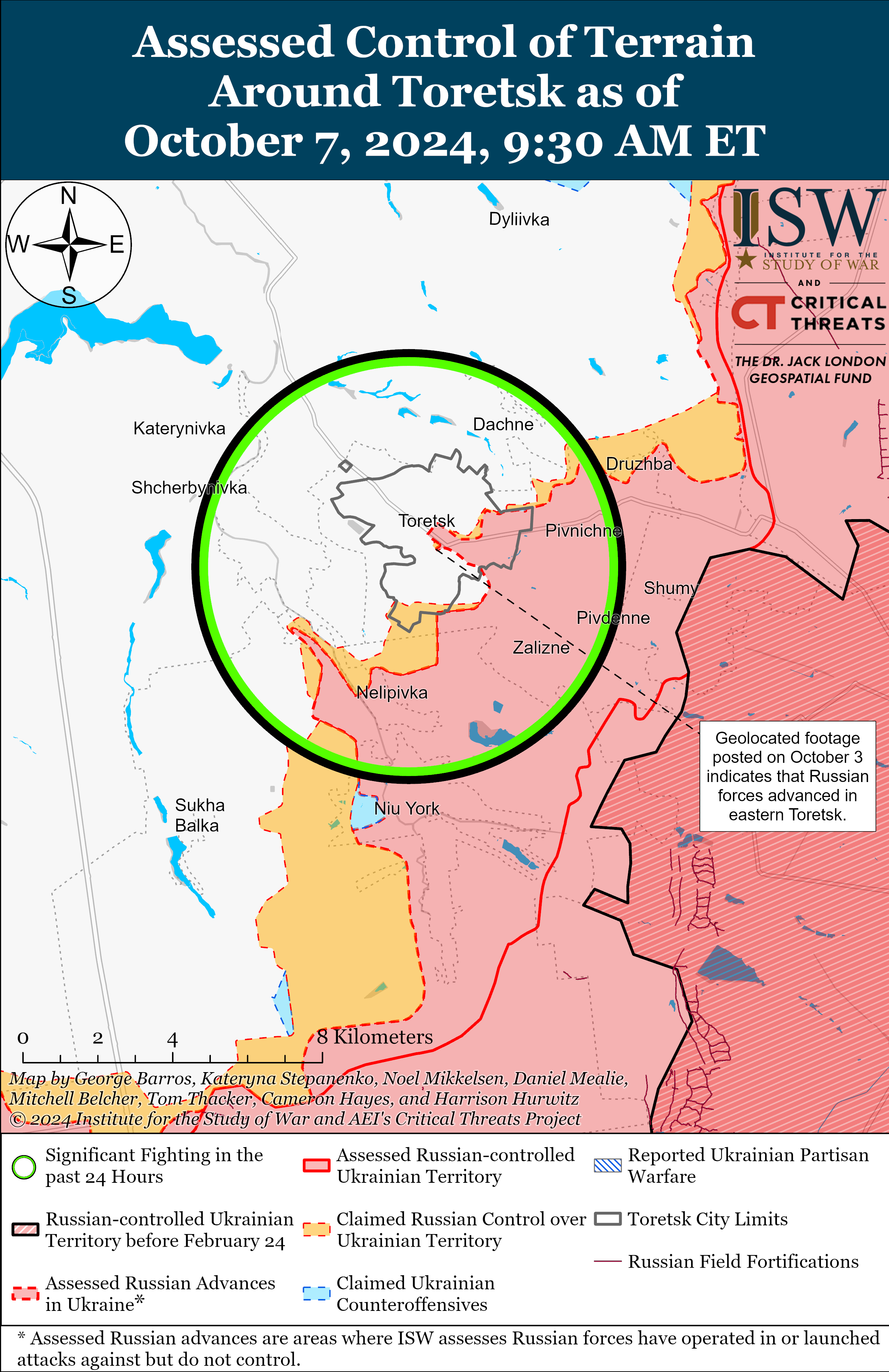 Войска РФ продвинулись сразу в трех областях Украины: карты ISW - фото 3