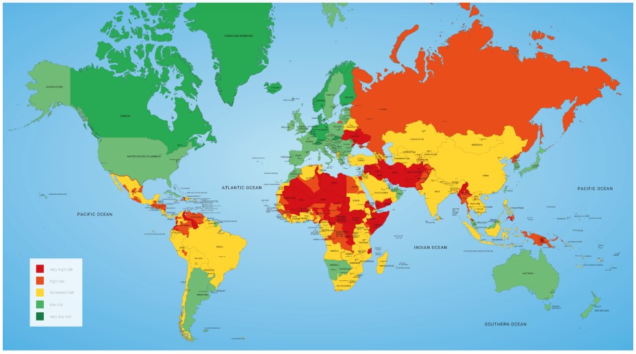 Найнебезпечніші країни світу 2023 року. Де опинилась Україна - фото 2