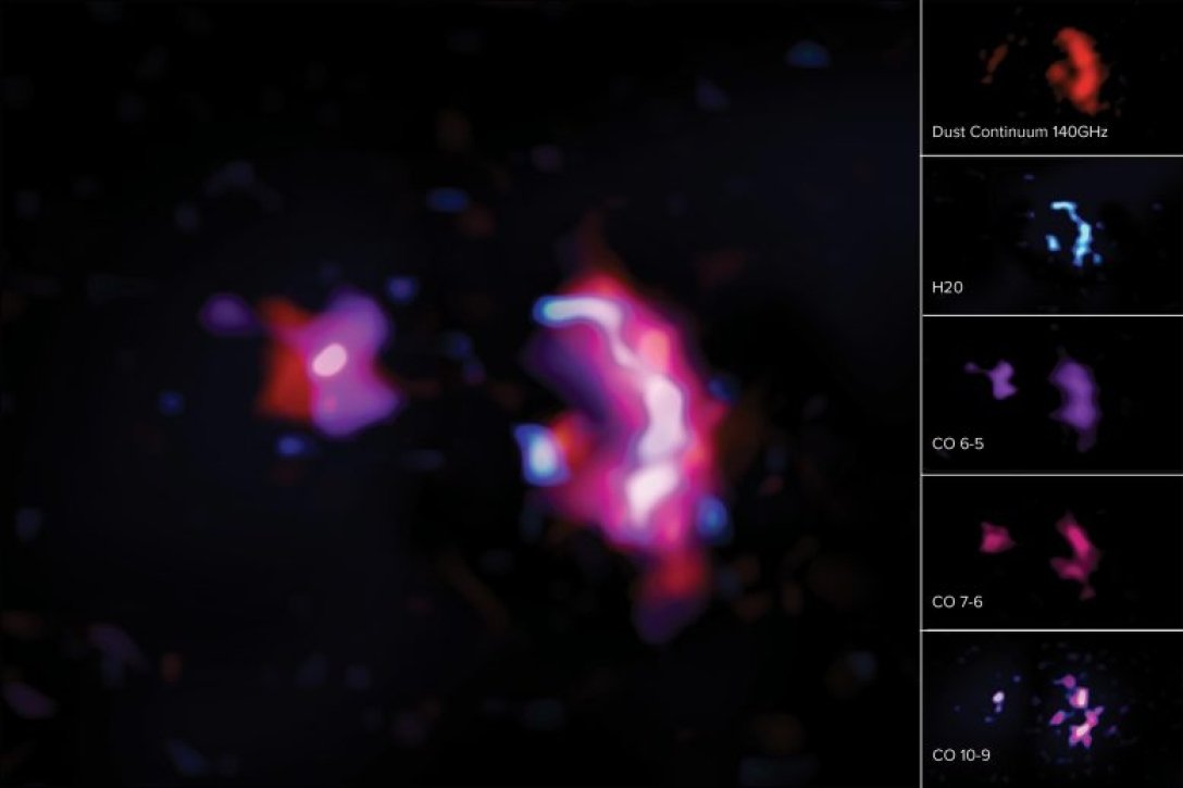 Ученые впервые нашли воду в далекой древней галактике (ФОТО)  - фото 2